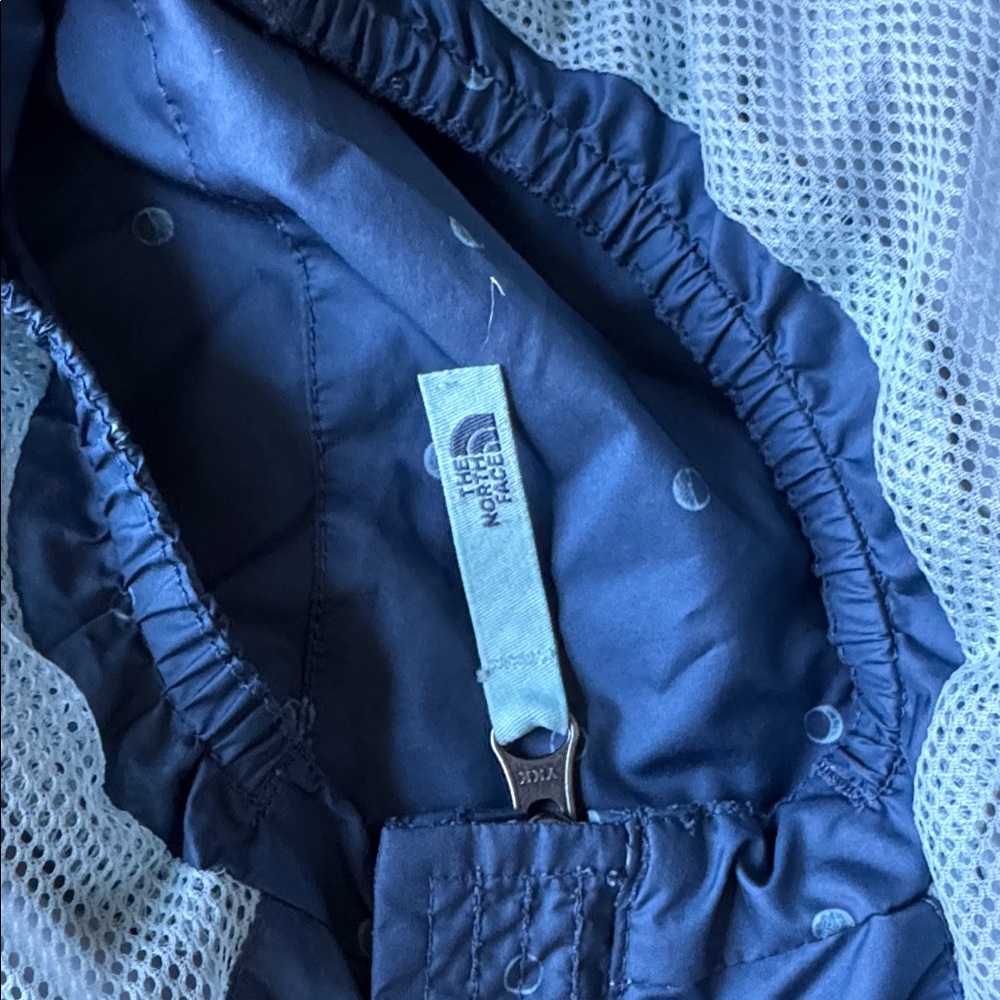 Sz 6 Gender Neutral The North Face Shady Blue Moon Windwall Hooded Windbreaker - Picture 7 of 9